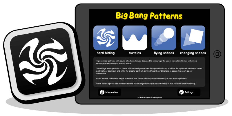 Big Bang Patterns App Banner