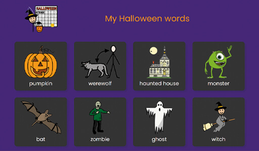 Halloween Words